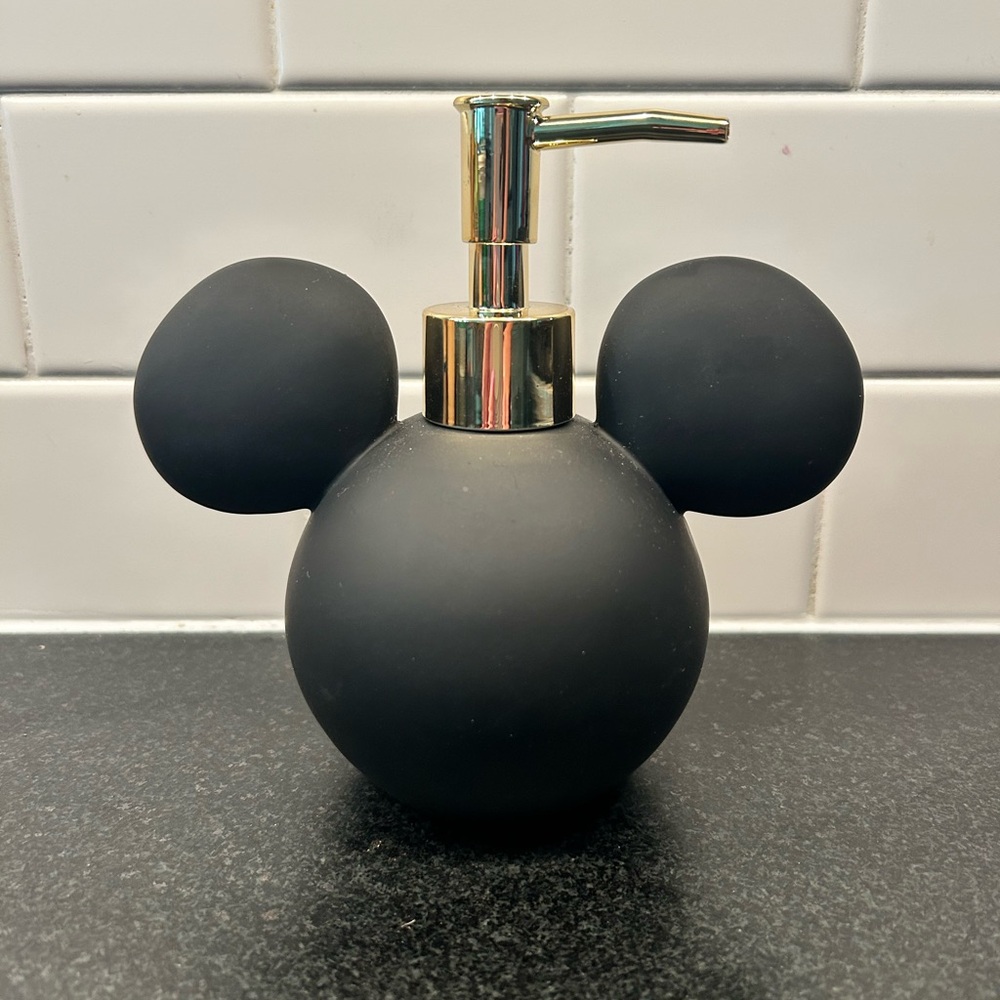 Disney Mickey Mouse Soap or Lotion Dispenser Bath Accessory
